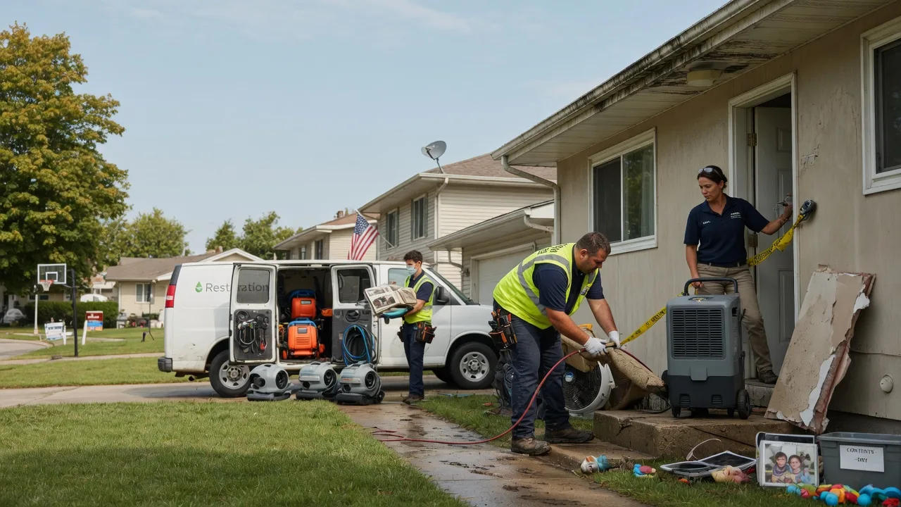 Water Damage Restoration in Castle, OK near me
